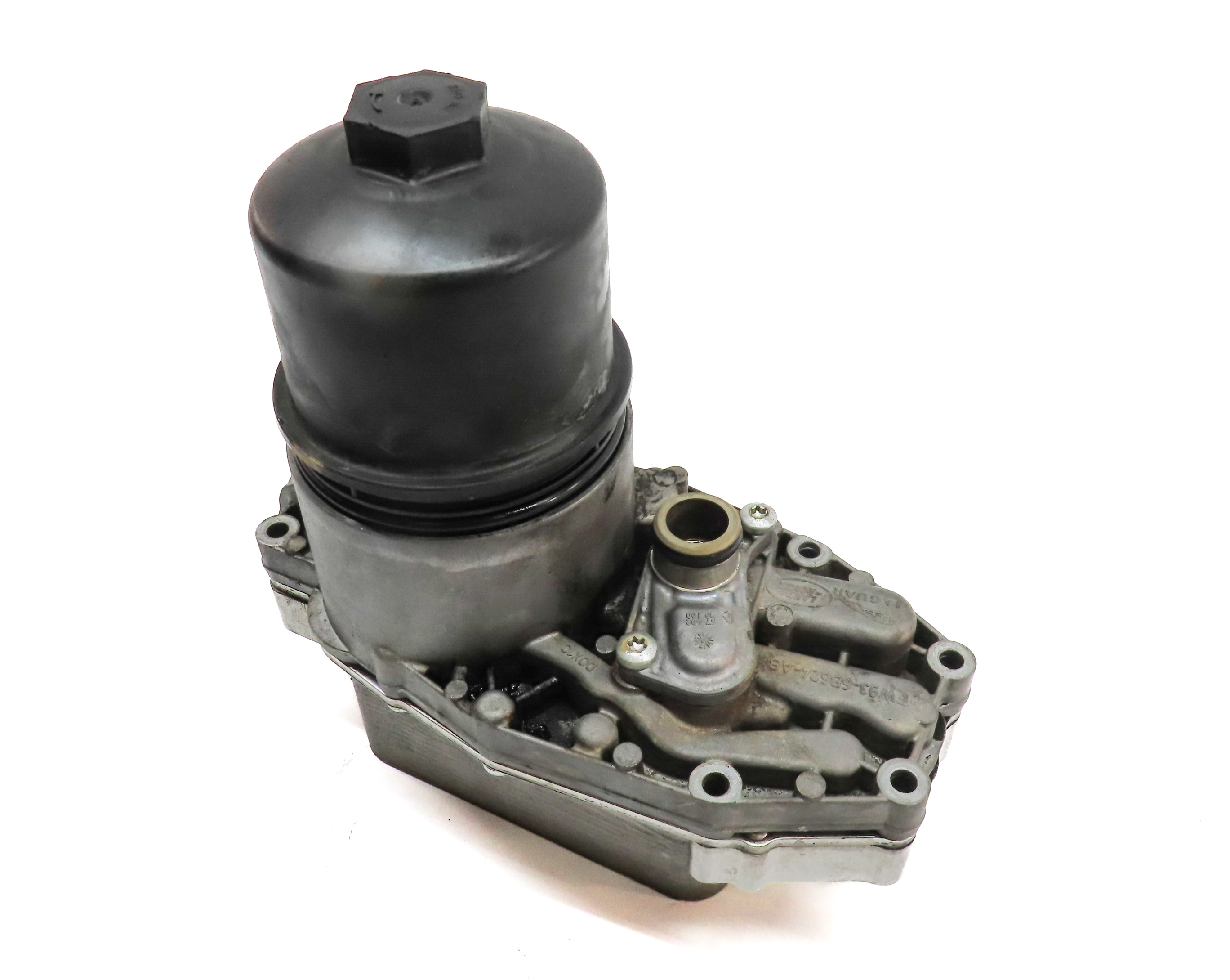 2016 RANGE ROVER SPORT (L494) 3.0L DIESEL ENGINE MOTOR OIL FLUID FILTER HOUSING — exact item pictured